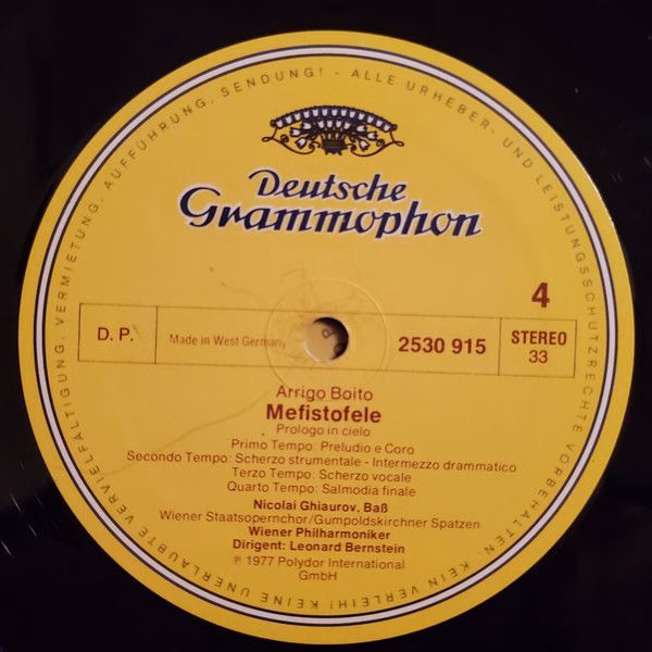 Deutsche Grammophon 2707 100 - Franz Liszt, Arrigo Boito, Kennet - Image 6