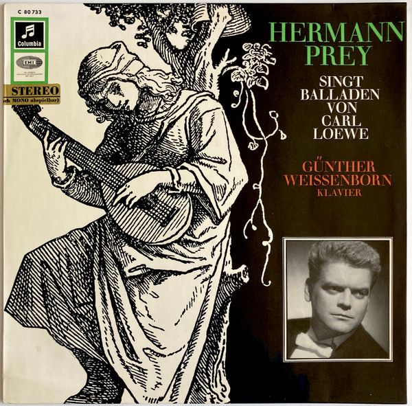 Columbia C 80 733 - Hermann Prey, Carl Loewe, Günther Weissenbor