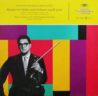 Deutsche Grammophon LPE 17 085 - Felix Mendelssohn-Bartholdy, Wo