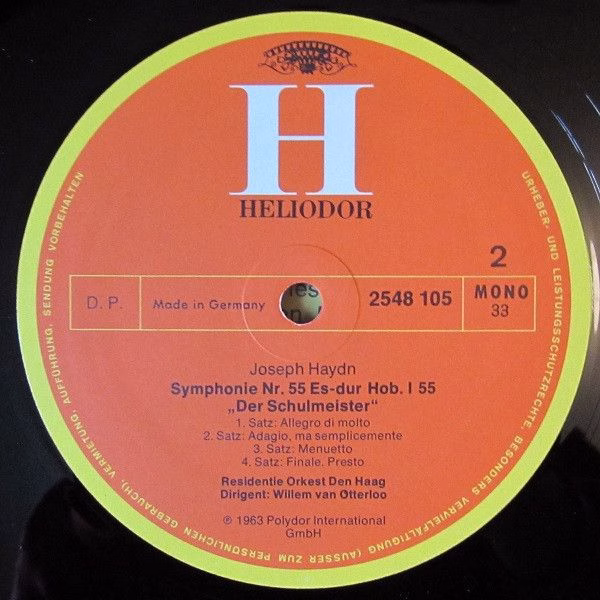 HELIODOR 2548 105 - Joseph Haydn, Residentie Orkest, Willem Van - Image 4