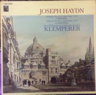His Master's Voice 1C 063-02 268 - Joseph Haydn, New Philharmoni