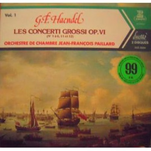 Erato DUE 20254 - Georg Friedrich Händel, Orchestre De Chambre J