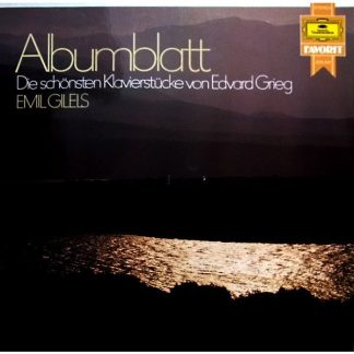 Deutsche Grammophon 2535 620 - Edvard Grieg, Emil Gilels - Album