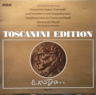 RCA Victrola AT 125 - Johannes Brahms, Arturo Toscanini, NBC Sym