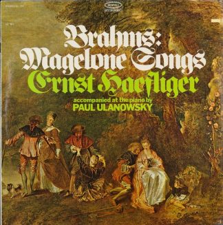 Epic BC 1371 - Johannes Brahms, Ernst Haefliger, Paul Ulanowsky