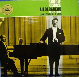 Electrola STE 80 570 - Rudolf Schock, Adolf Stauch - Liederabend