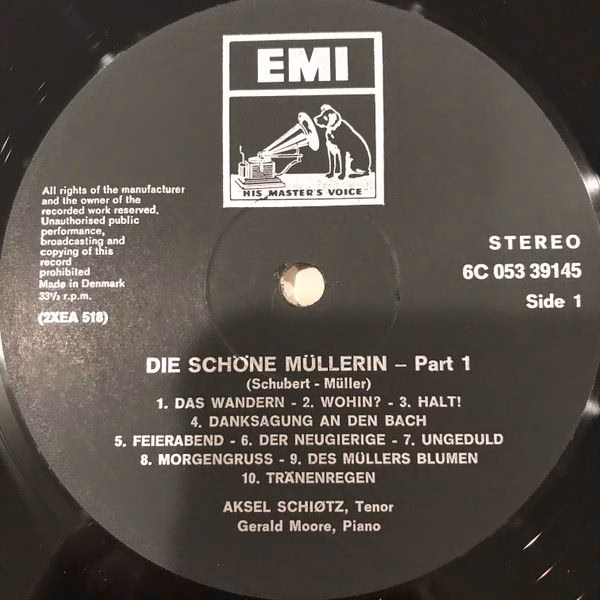 EMI 6 C 053-39145 - Aksel Schiøtz, Franz Schubert, Gerald Moore - Image 3