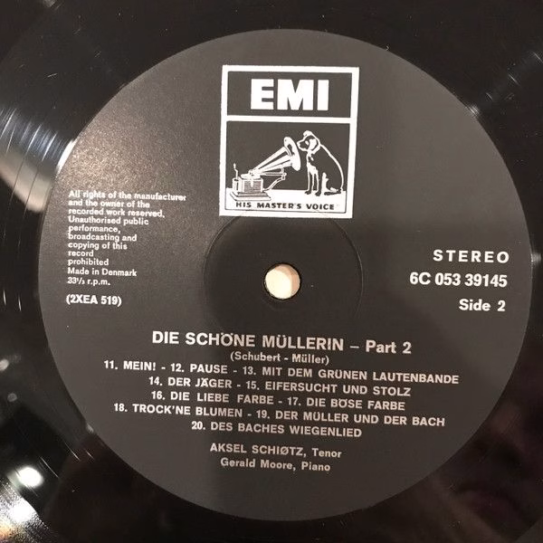 EMI 6 C 053-39145 - Aksel Schiøtz, Franz Schubert, Gerald Moore - Image 4