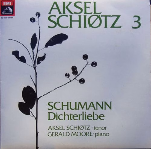 EMI 6C 053-39189 - Aksel Schiøtz, Gerald Moore - 3 - Schumann Di