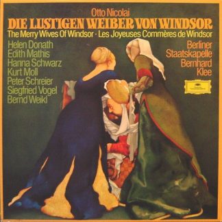 Deutsche Grammophon 2740 159 - Otto Nicolai, Helen Donath, Edith