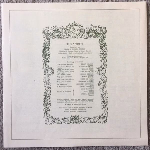 RCA Victrola MCV 537 - Giacomo Puccini, Birgit Nilsson, Jussi Bj - Image 2