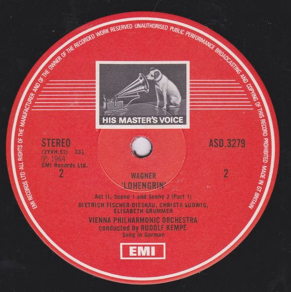 His Master's Voice SLS 5071 - Richard Wagner, Rudolf Kempe, Wien - Image 8