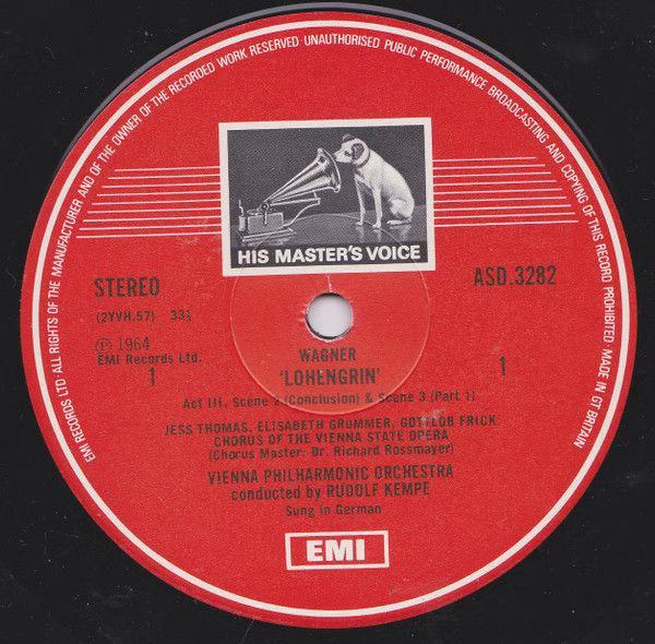 His Master's Voice SLS 5071 - Richard Wagner, Rudolf Kempe, Wien - Image 13