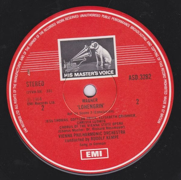His Master's Voice SLS 5071 - Richard Wagner, Rudolf Kempe, Wien - Image 14
