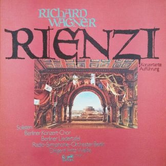 Eurodisc 88 619 XDR - Richard Wagner - Rienzi