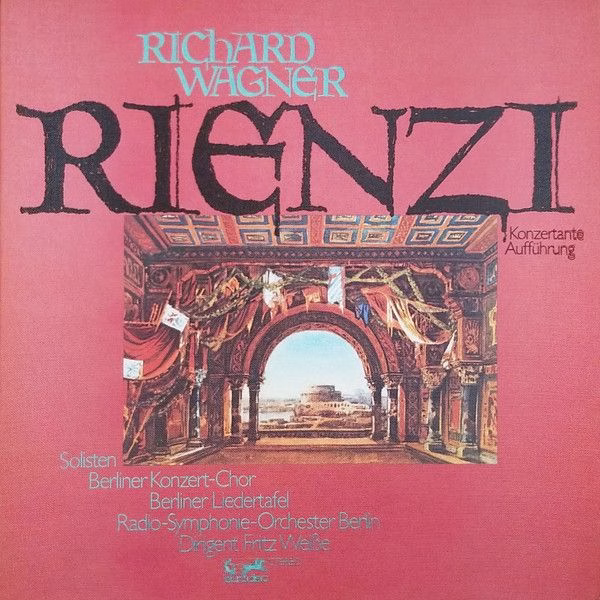 Eurodisc 88 619 XDR - Richard Wagner - Rienzi