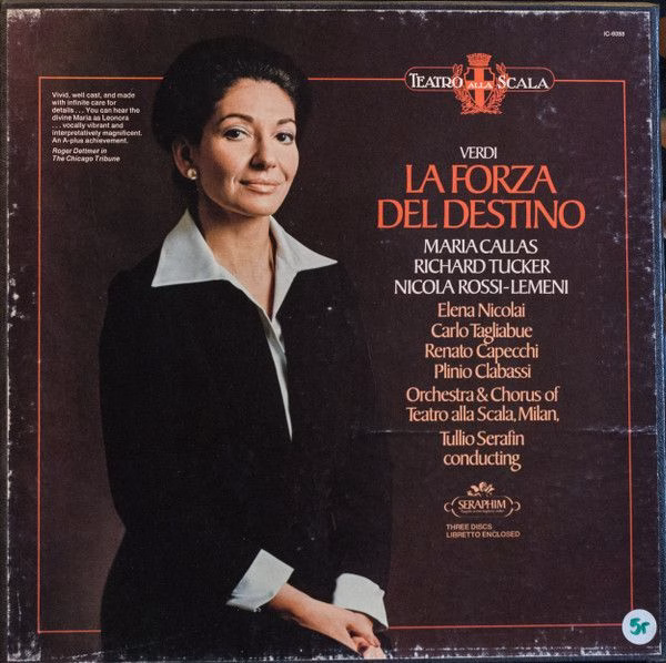 Seraphim IC-6088 - Giuseppe Verdi, Maria Callas, Richard Tucker