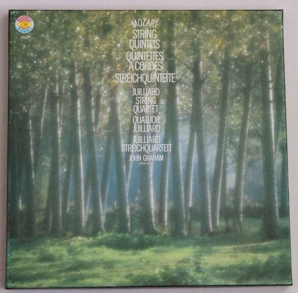 CBS Masterworks 79322 - Wolfgang Amadeus Mozart, Juilliard Strin