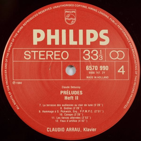 Philips 6768 357 - Claude Debussy, Claudio Arrau - Arrau Edition - Image 10