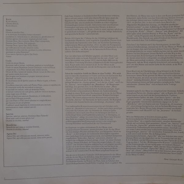 Philips 6747 489 - Franz Schubert, Helen Donath, Peter Schreier, - Image 8