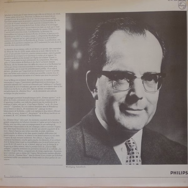 Philips 6747 489 - Franz Schubert, Helen Donath, Peter Schreier, - Image 10