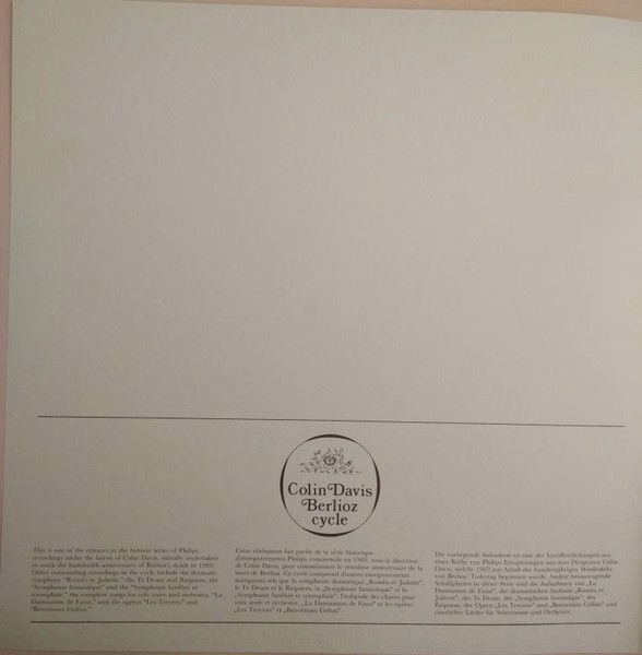 Philips 6700 106 - Hector Berlioz, Janet Baker, Eric Tappy, Thom - Image 7