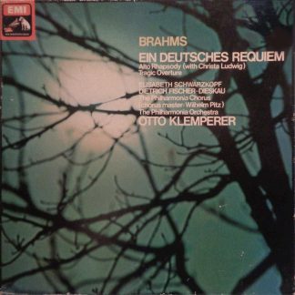 His Master's Voice SLS 821 - Johannes Brahms, Christa Ludwig, El