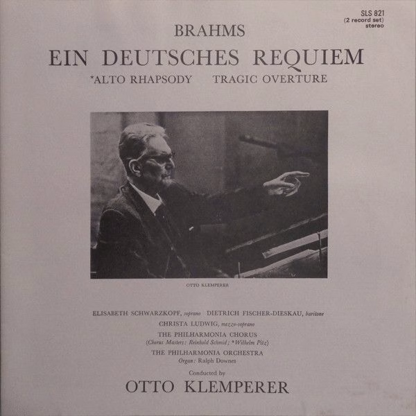 His Master's Voice SLS 821 - Johannes Brahms, Christa Ludwig, El - Image 6