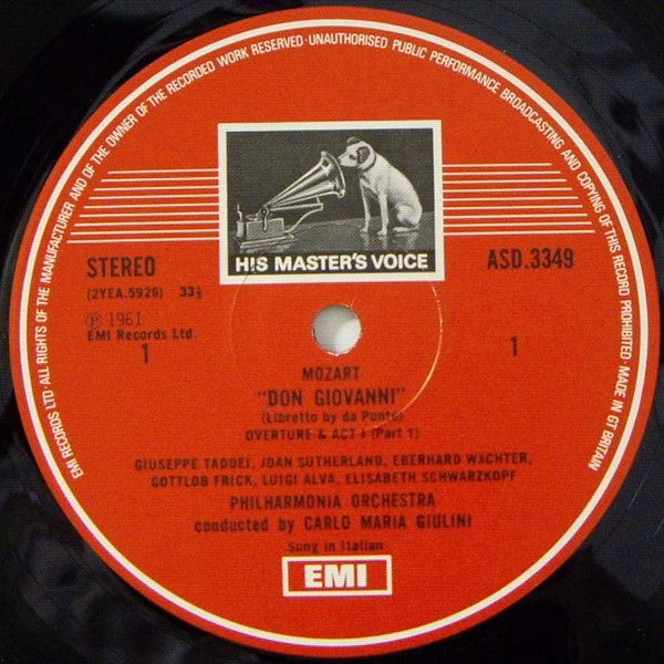 His Master's Voice SLS 5083 - Wolfgang Amadeus Mozart, Eberhard - Image 4