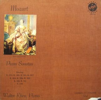 VOX (6) SVBX 5428 - Wolfgang Amadeus Mozart, Walter Klien - Pian