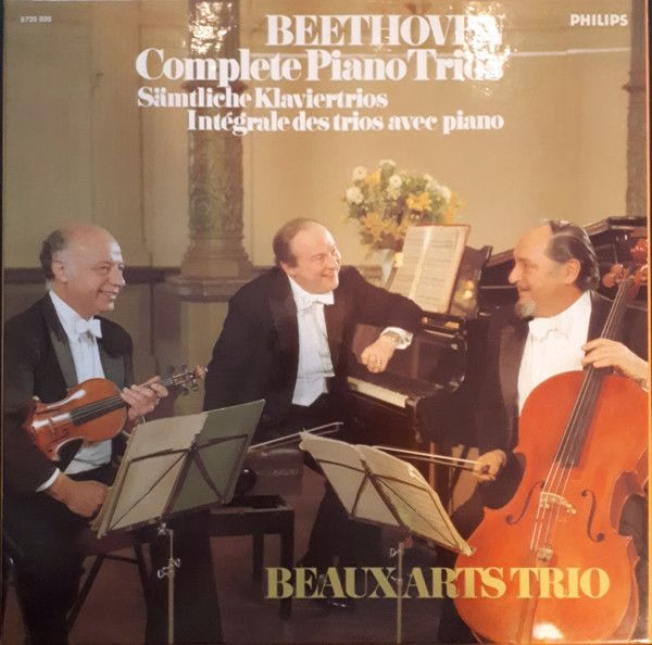 Philips 6725 035 - Ludwig van Beethoven, Beaux Arts Trio - Compl
