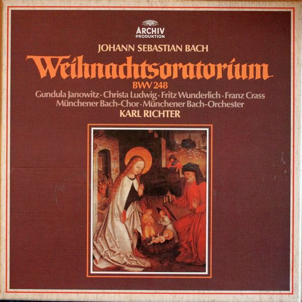 Archiv Produktion 2722 024 - Johann Sebastian Bach, Gundula Jano