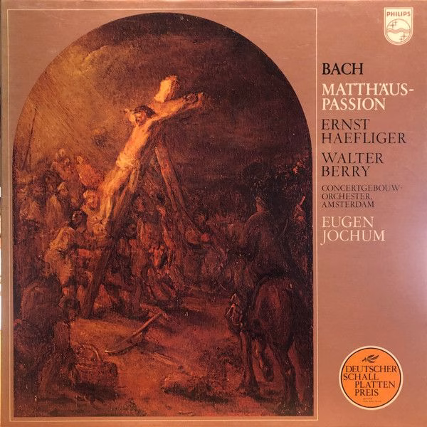 Philips 6747 371 - Johann Sebastian Bach, Ernst Haefliger, Walte