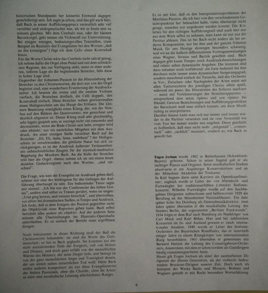 Philips 6747 371 - Johann Sebastian Bach, Ernst Haefliger, Walte - Image 18