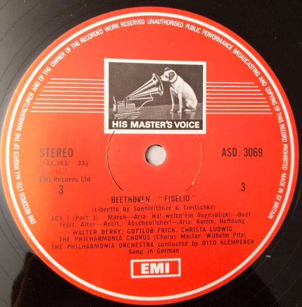 His Master's Voice SLS 5006 - Ludwig van Beethoven, Christa Ludw - Image 4