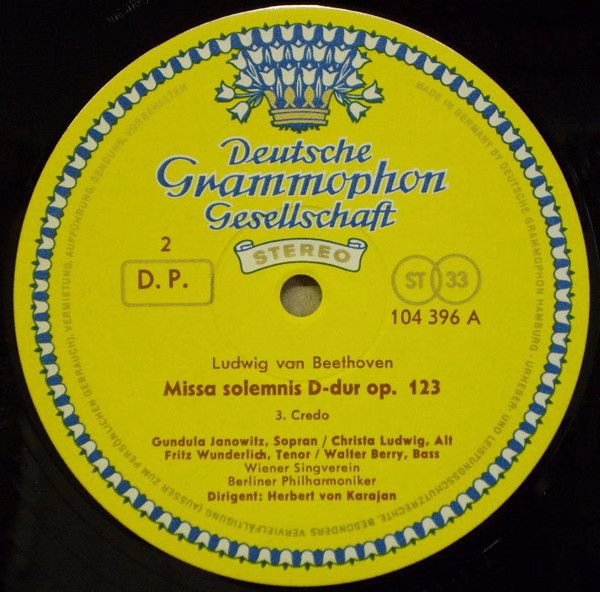 Deutsche Grammophon 104 395 - Ludwig van Beethoven, Gundula Jano - Image 3