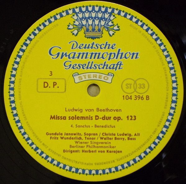 Deutsche Grammophon 104 395 - Ludwig van Beethoven, Gundula Jano - Image 4