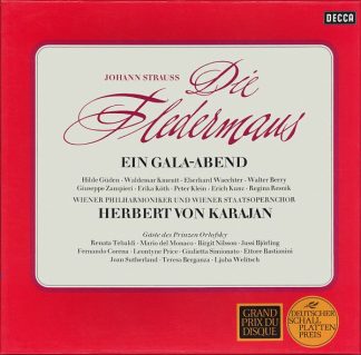 DECCA SMA 25 051-D/1-3 - Johann Strauss Jr., Hilde Güden, Waldem
