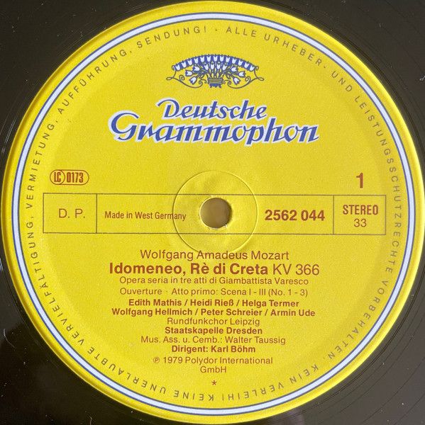 Deutsche Grammophon 2740 202 - Wolfgang Amadeus Mozart, Karl Böh - Image 3