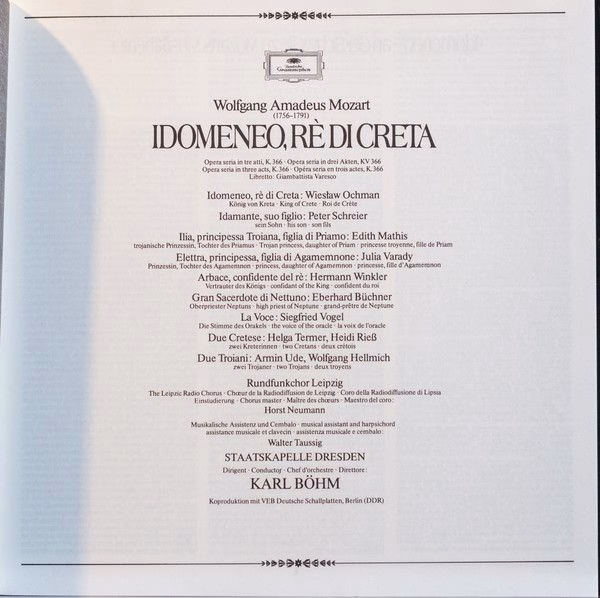 Deutsche Grammophon 2740 202 - Wolfgang Amadeus Mozart, Karl Böh - Image 13