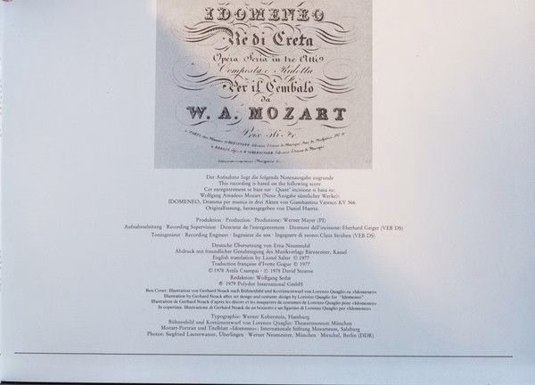 Deutsche Grammophon 2740 202 - Wolfgang Amadeus Mozart, Karl Böh - Image 16