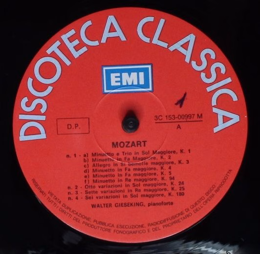 Discoteca Classica 3C153-00997/01007 - Walter Gieseking, Wolfgan - Image 5