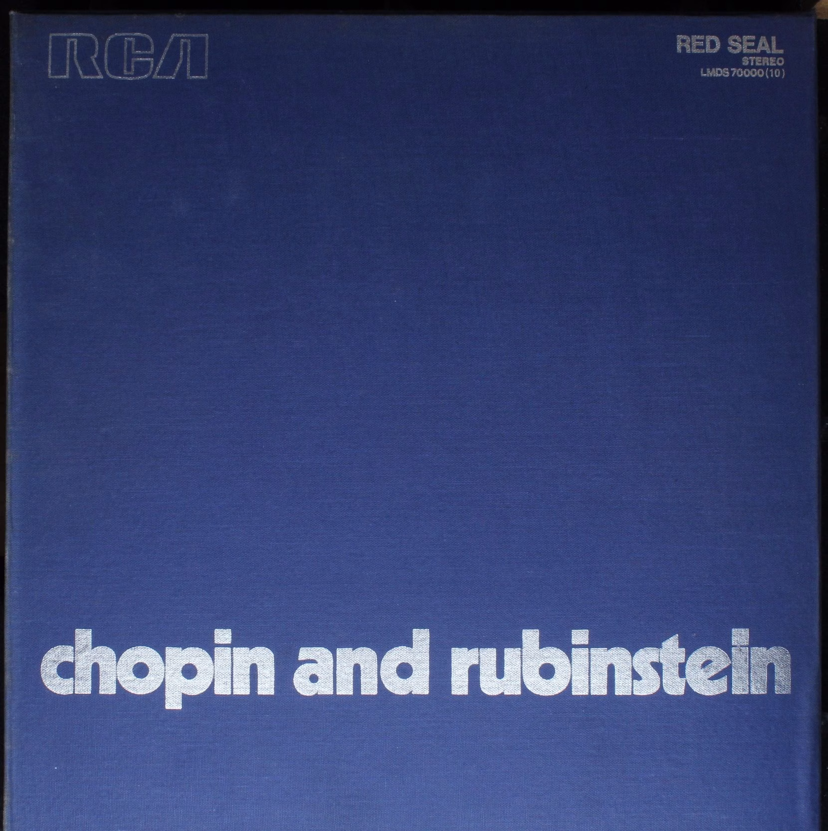 RCA LMDS 70000 (10) - Frédéric Chopin, Arthur Rubinstein - Chopi