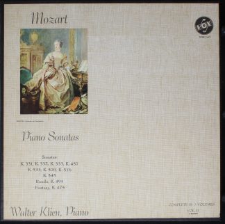 VOX (6) SVBX 5429 - Wolfgang Amadeus Mozart, Walter Klien - Pian