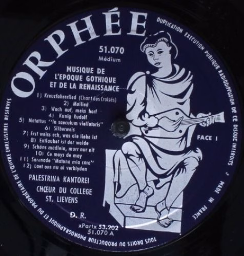 Orphée (2) 51.070 - Palestrina-Kantorei, Het Knapenkoor Van Het - Image 3