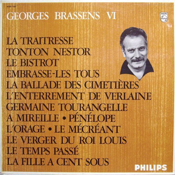 Philips 6332 133 - Georges Brassens - VI