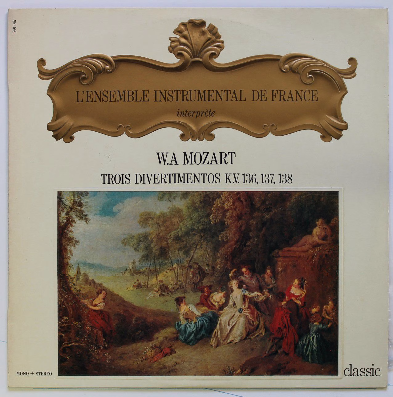Classic (2) 991.067 - Ensemble Instrumental De France, Wolfgang