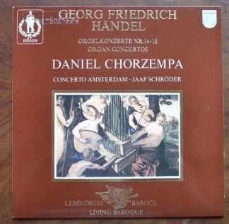 Philips 9502 007 - Georg Friedrich Händel, Daniel Chorzempa, Con