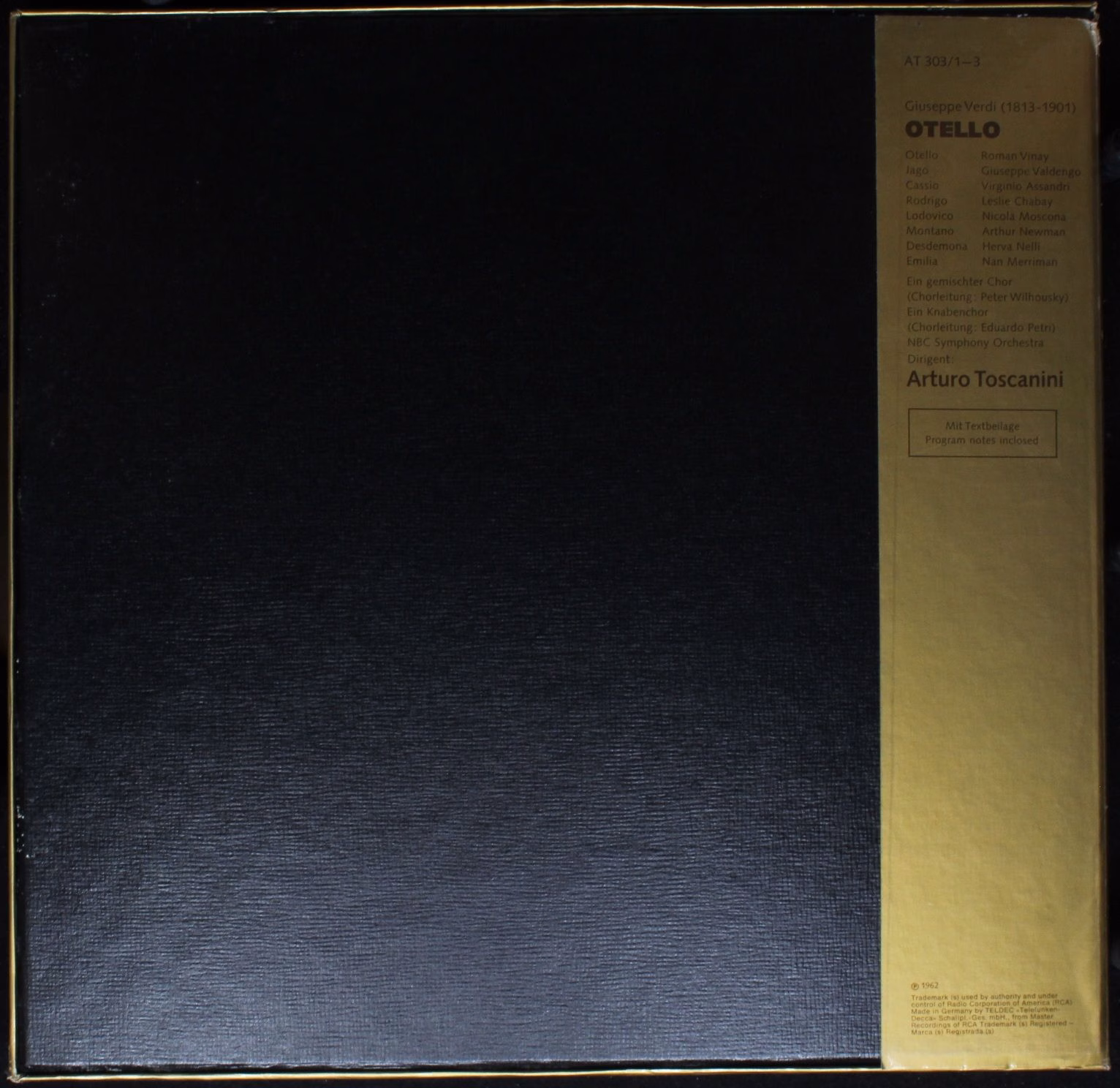RCA AT 303 - Giuseppe Verdi, Herva Nelli, Giuseppe Valdengo, Ram - Image 2