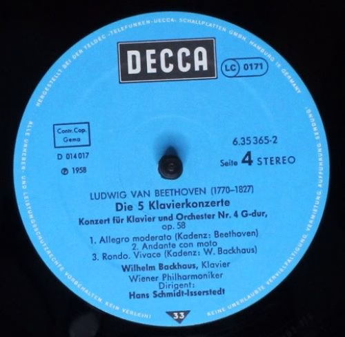 DECCA 6.35365 EK - Ludwig van Beethoven, Wiener Philharmoniker, - Image 7
